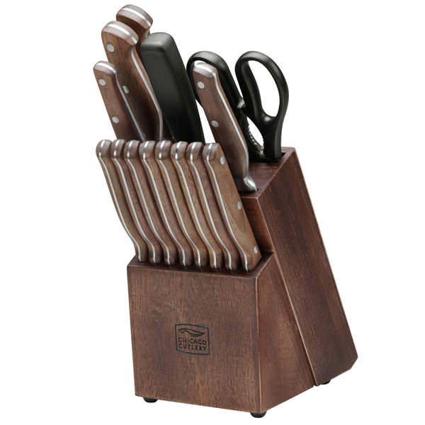 Chicago Cutlery Knife Set Ss/Wood 15Pc 1134513